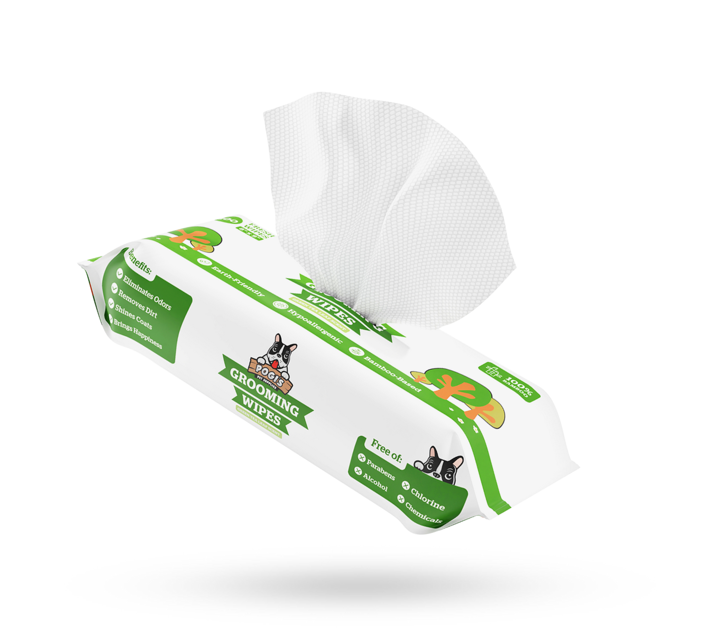 green tea scent / 100 fresh wipes