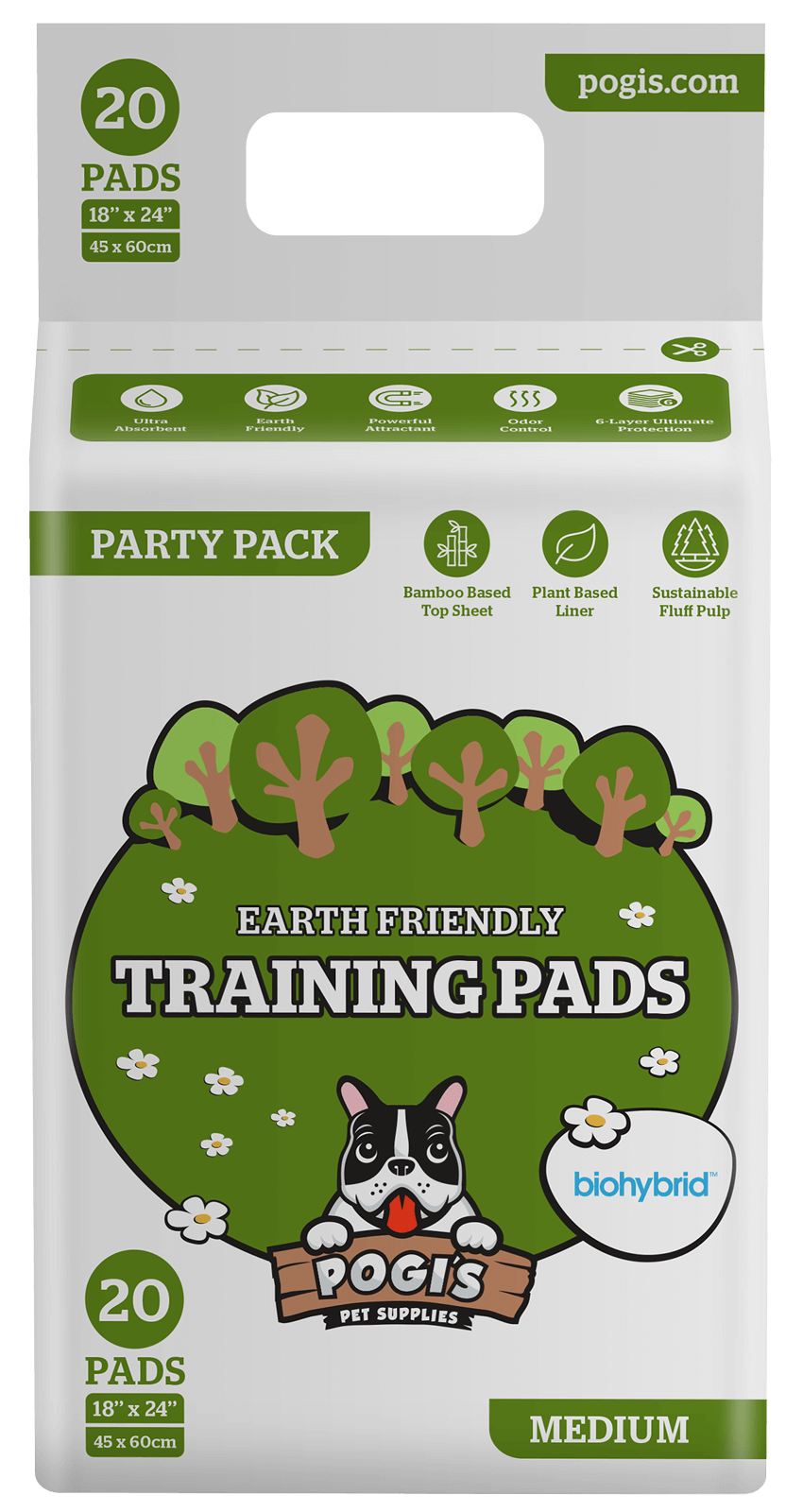 20 pack / medium (18 x 24 in)