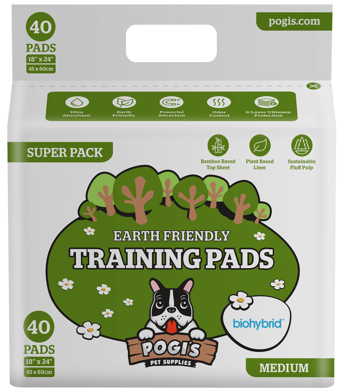 40 Pack / Medium (18 x 24 in)