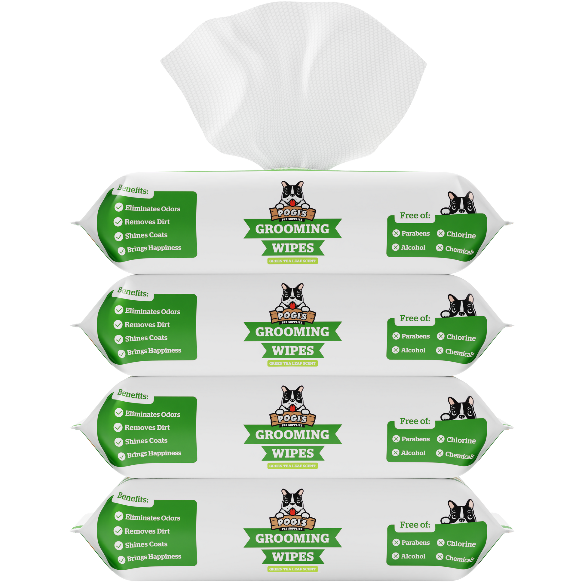 Green Tea Scent / 400 Fresh Wipes
