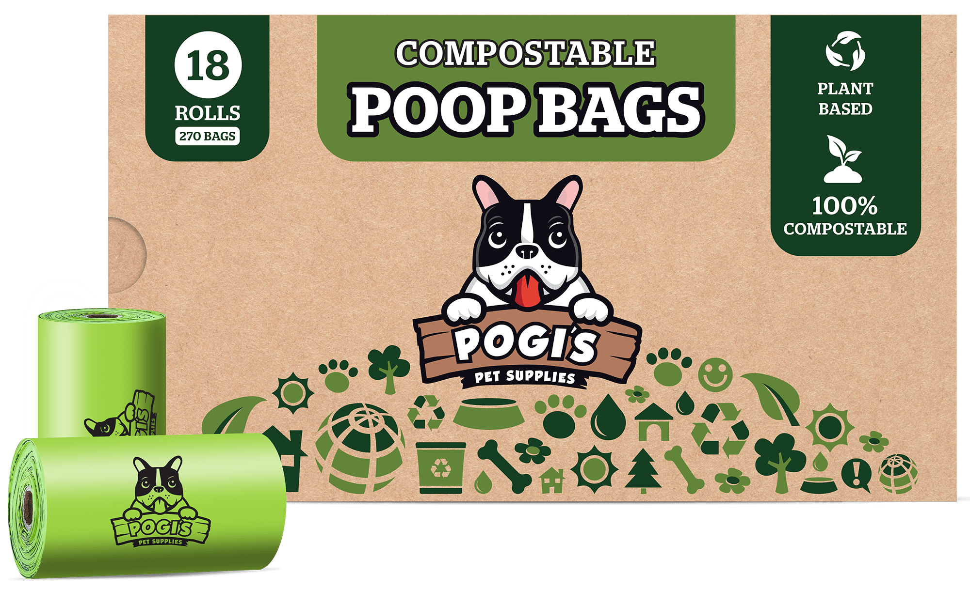 Pogi's poop hotsell bags biodegradable