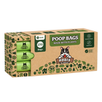Pogi's Compostable Dog Poop Bags, certified compostable leak-proof bags