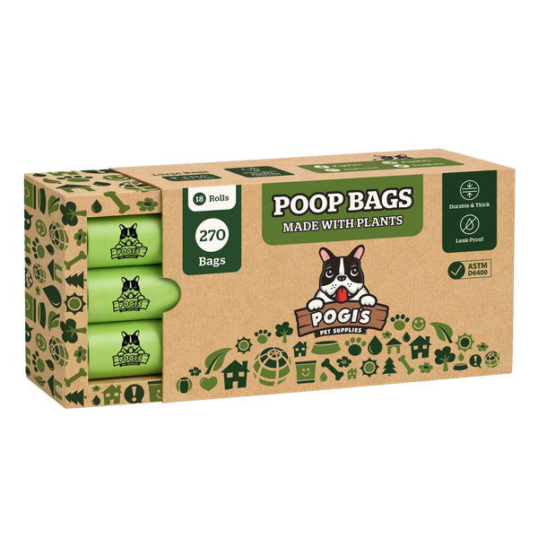 Compostable Dog Poop Bags: Certified & Leak-Proof - Pogi's Pet