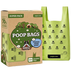 Pogi's Dog Poop Bags, extra-thick leak-proof dog waste bags