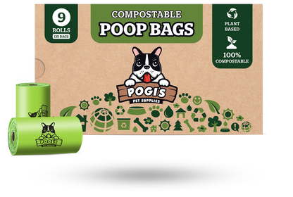 Plant-Based Compostable Dog Poop Bags