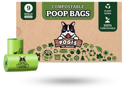 Plant-Based Compostable Dog Poop Bags