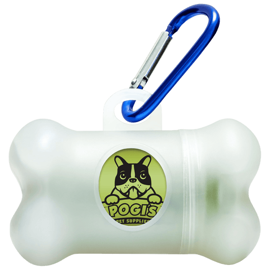 Pogi's Poop Bag Dispenser - Includes 1 Roll (15 Bags)